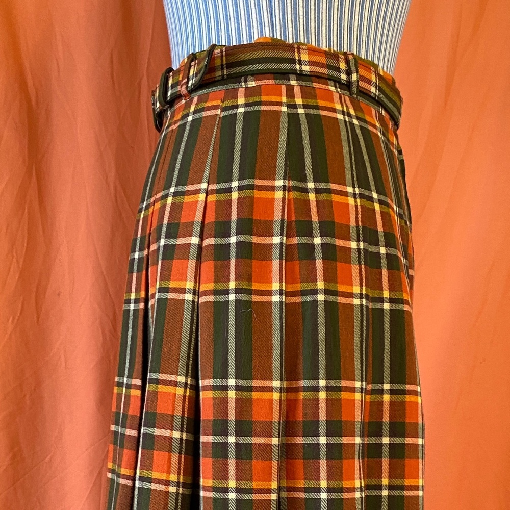 Modcloth Pleated Dream Skirt, Size S NO BELT - Picture 2 of 5